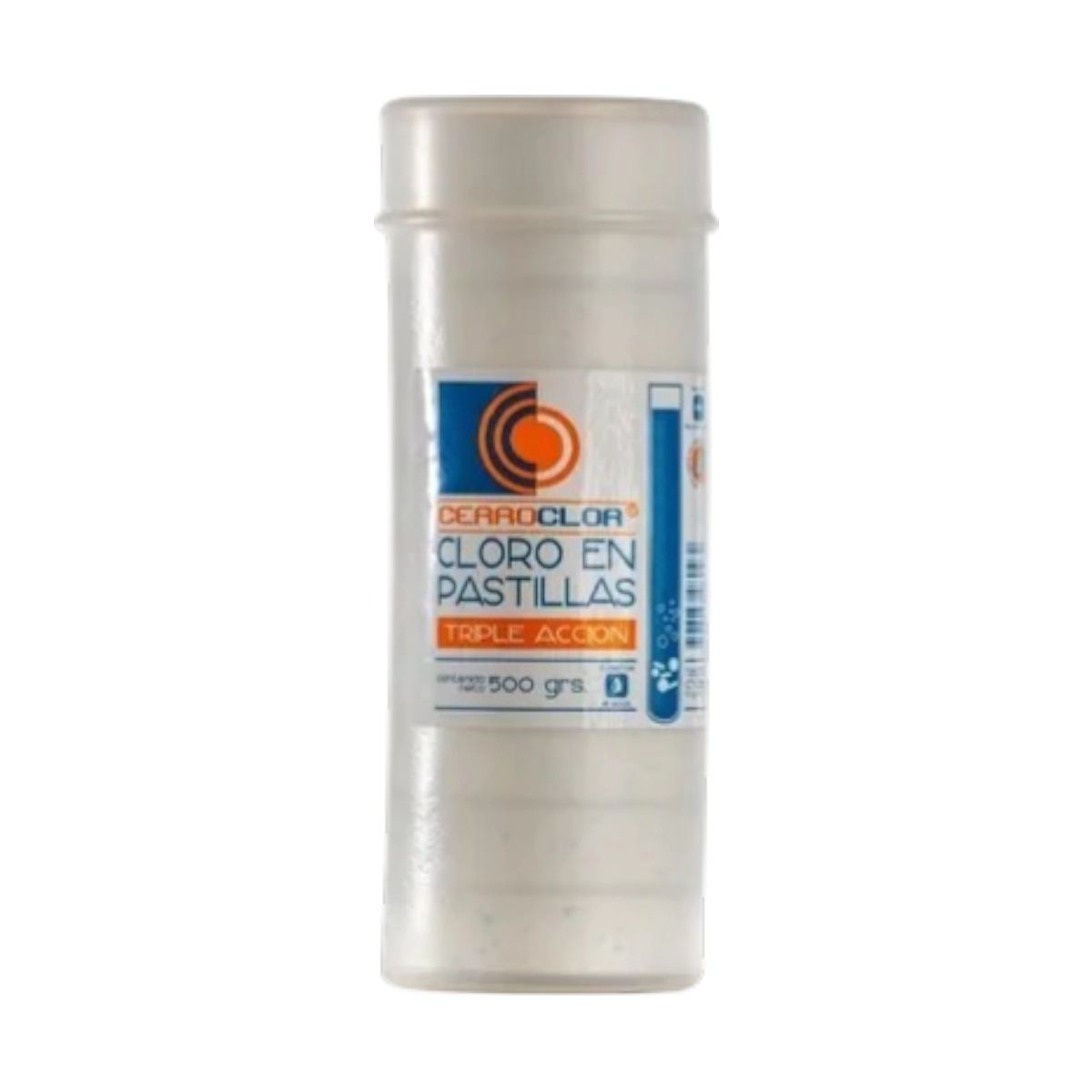 PASTILLA CLORO 50 GR. TRIPLE ACCION 1/2 KG CERROCLOR