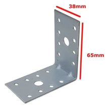 ESQUINERO ANGULO GALVANIZADO ESCUADRA 38 X 65