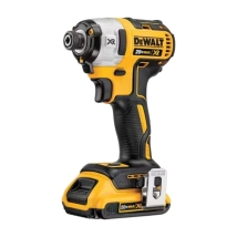 ATORNILLADOR DE IMPACTO A BATERIA 20V. 205 NM. DEWALT CON 2 BATERIA Y CARGADOR
