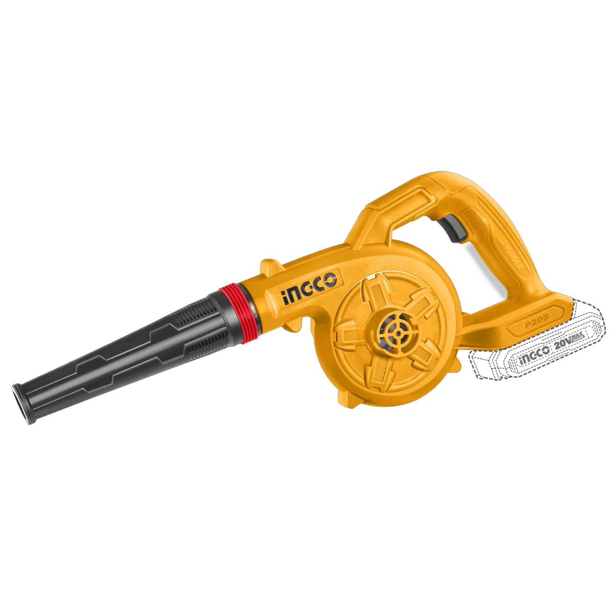 SOPLADOR A BATERIA 20V. INGCO