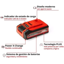 BATERIA POWER X-CHANGE PLUS 18V 4AH EINHELL