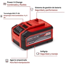 BATERIA POWER X-CHANGE PLUS 18V 6AH EINHELL