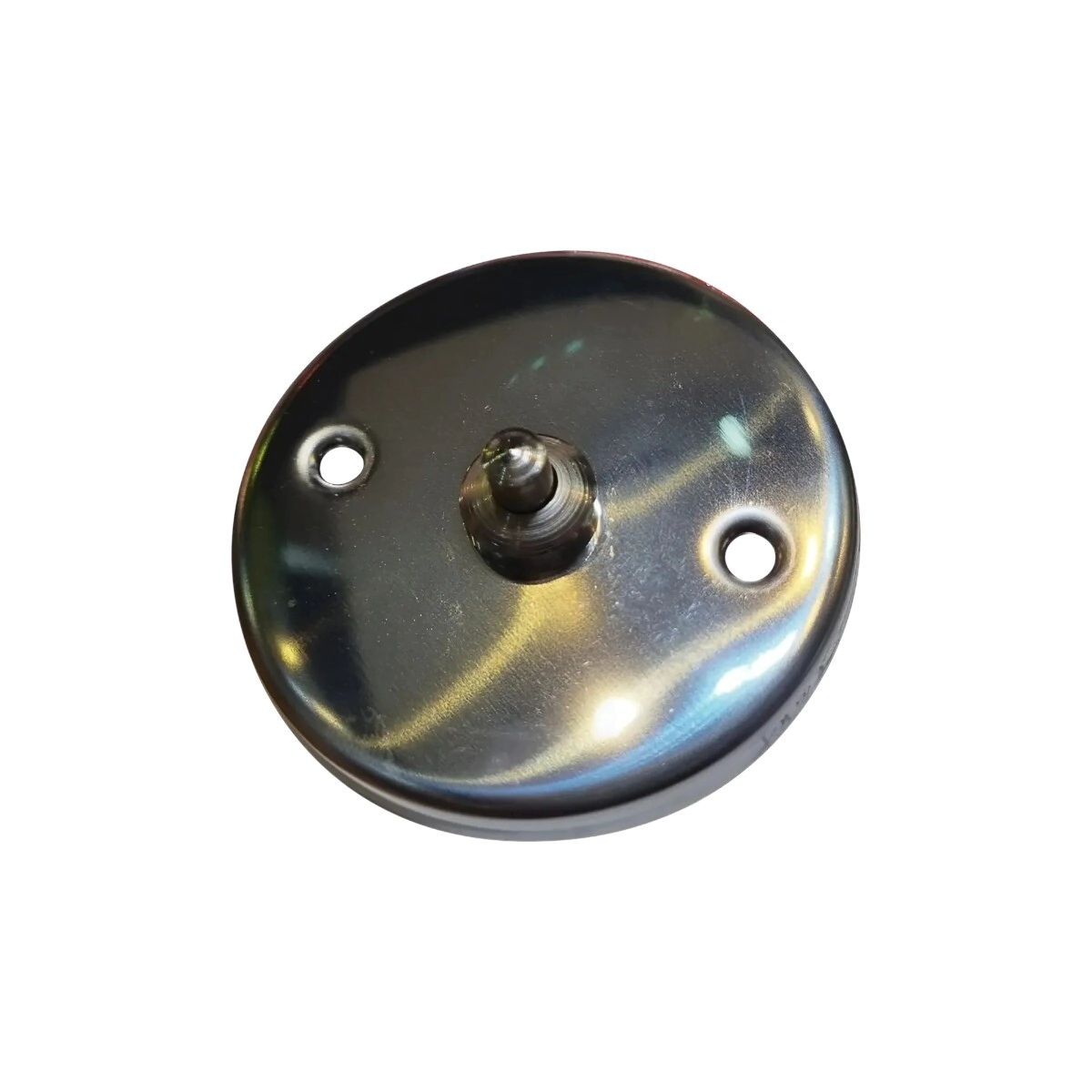 BOTON PULSADOR PARA TIMBRE REDONDO N�9 ACERO INOXIDABLE Y BRONCE