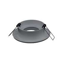 SOPORTE PARA DICROICA GU10 5 CM ARO NEGRO