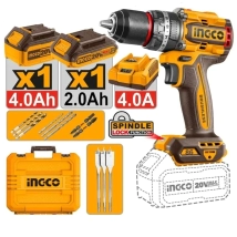 TALADRO A BATERIA 20V. 86NM INGCO CON BATERIA Y CARGADOR