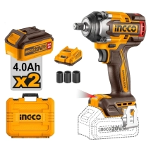 LLAVE DE IMPACTO A BATERIA 20V. 500NM. INGCO