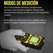 MEDIDOR DE DISTANCIA LASER 40 MTS CROSSMASTER