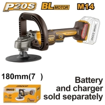 PULIDORA A BATERIA 7" 20V INGCO