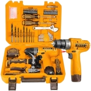 SET 89 PZS HERRAMIENTAS + TALADRO INALAMBRICO INGCO