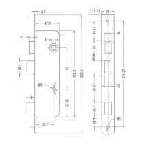 CERRADURA ACYTRA 610