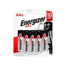 PILA ALCALINA AA ENERGIZER MAX BLISTER X 8 UNID
