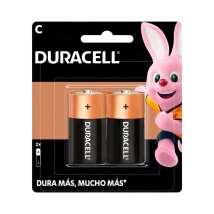 PILA ALCALINA C DURACELL BLISTER X 2 UNID