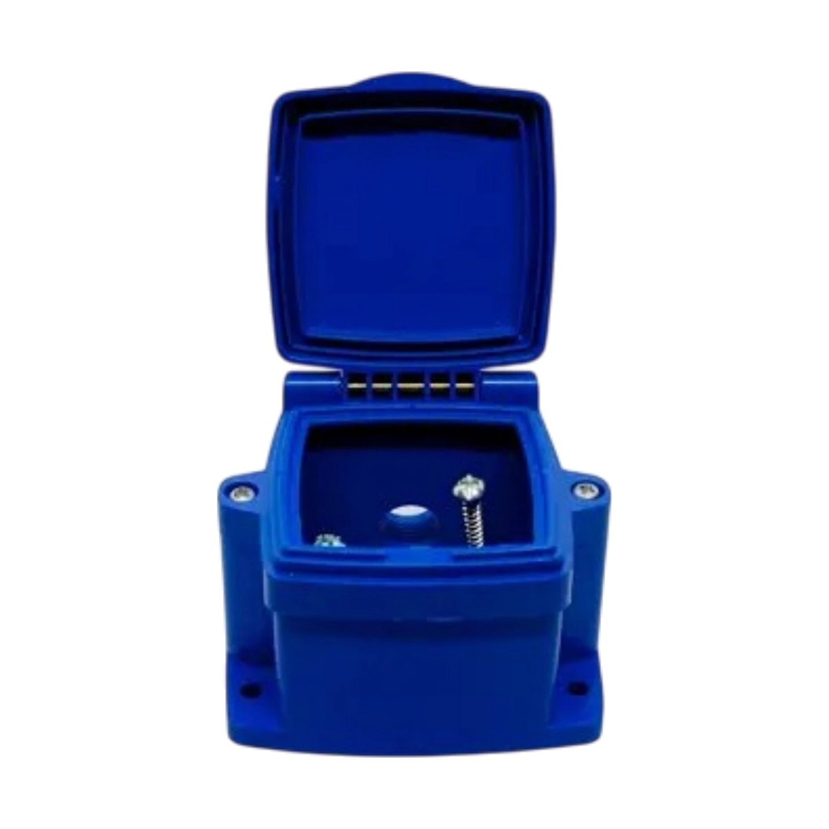 CAJA CAPSULADA AZUL VACIA GRANDE MIG