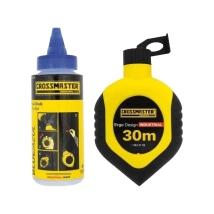 CHOCLA LINEA ENTIZADA 30 M + TIZA AZUL CROSSMASTER