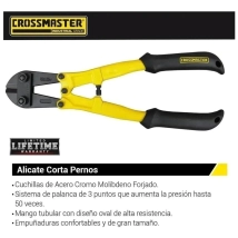 ALICATE CORTA PERNOS 12" CROSSMASTER