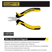 MINI ALICATE CORTE DIAGONAL 4.1/2 CROSSMASTER