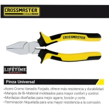 PINZA UNIVERSAL 7" CROSSMASTER PROFESIONAL