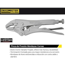 PINZA PERRO DE PRESION CRUVA 5" CROSSMASTER