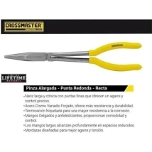 PINZA ALARGADA PUNTA REDONDA RECTA 11" CROSSMASTER PROFESIONAL